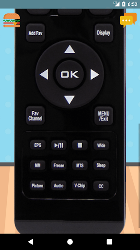 Remote Control For AOC TV - عکس برنامه موبایلی اندروید