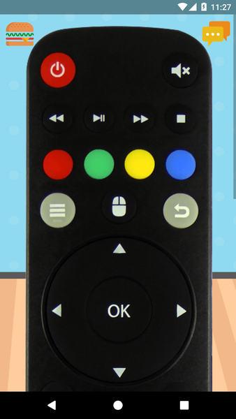 Remote For Jadoo TV-Box/Kodi - Image screenshot of android app