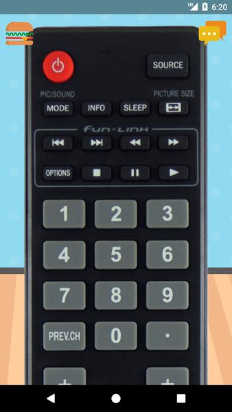 Remote Control For Magnavox TV - Image screenshot of android app