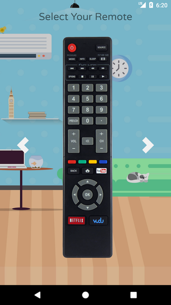 Remote Control For Magnavox TV - Image screenshot of android app