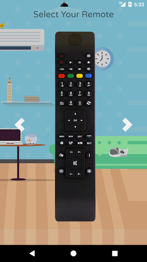 Remote Control For Vestel TV - Image screenshot of android app