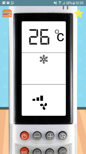 Universal AC Remote Control - Image screenshot of android app