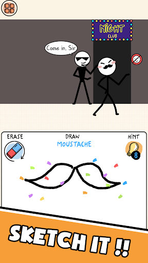Draw puzzle: sketch it - عکس بازی موبایلی اندروید