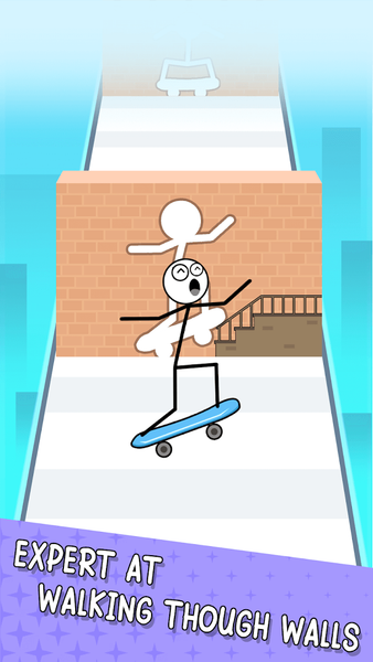 Through the Wall - Gameplay image of android game