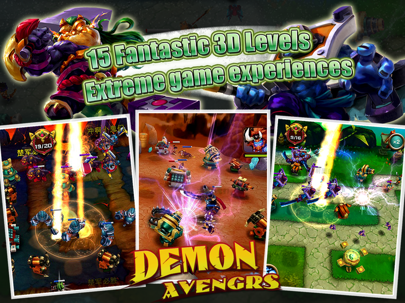 DemonAvengers-TD - عکس بازی موبایلی اندروید