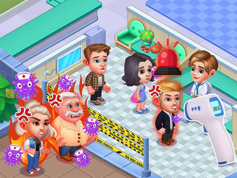 Happy Doctor: Hospital Games - عکس برنامه موبایلی اندروید