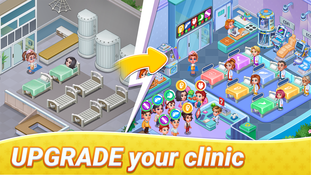 Happy Doctor: Hospital Games - عکس برنامه موبایلی اندروید