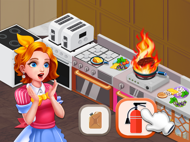 Food City: Cooking Food Games - عکس بازی موبایلی اندروید