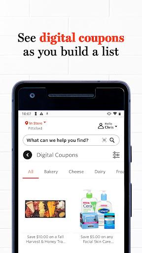 Wegmans - Image screenshot of android app
