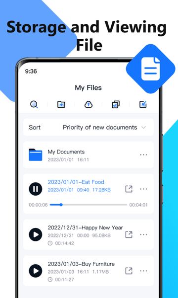 Voice to Text – TransVoice - عکس برنامه موبایلی اندروید