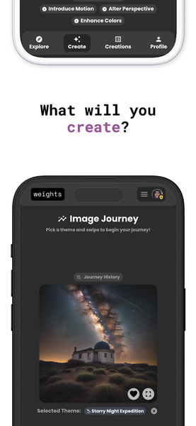 Weights - عکس برنامه موبایلی اندروید