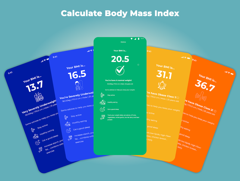 BMI Calculator: Weight Tracker - Image screenshot of android app
