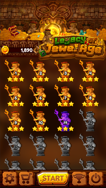 Legacy of Jewel Age - Gameplay image of android game