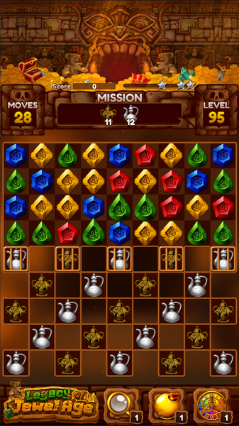 Legacy of Jewel Age - Gameplay image of android game