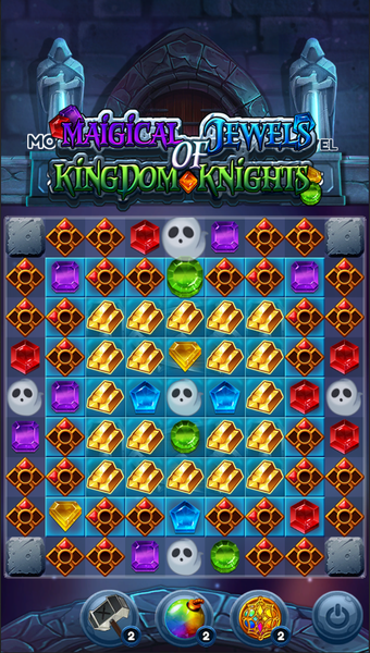 Jewels of Kingdom Knights - Gameplay image of android game