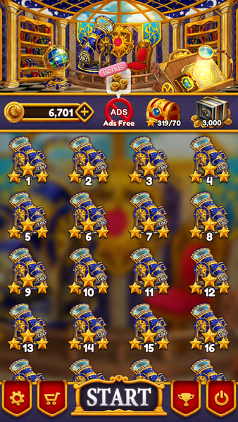 Royal Castle Jewels: Quest - Gameplay image of android game