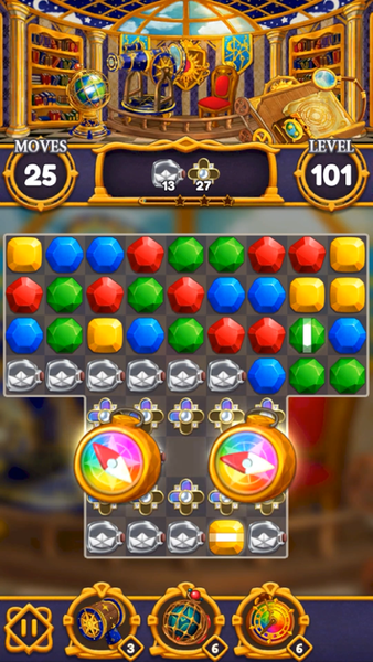 Royal Castle Jewels: Quest - Gameplay image of android game