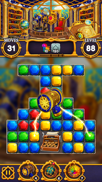 Royal Castle Jewels: Quest - Gameplay image of android game