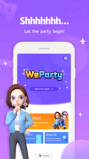 WeParty - Voice Party Gaming - عکس بازی موبایلی اندروید