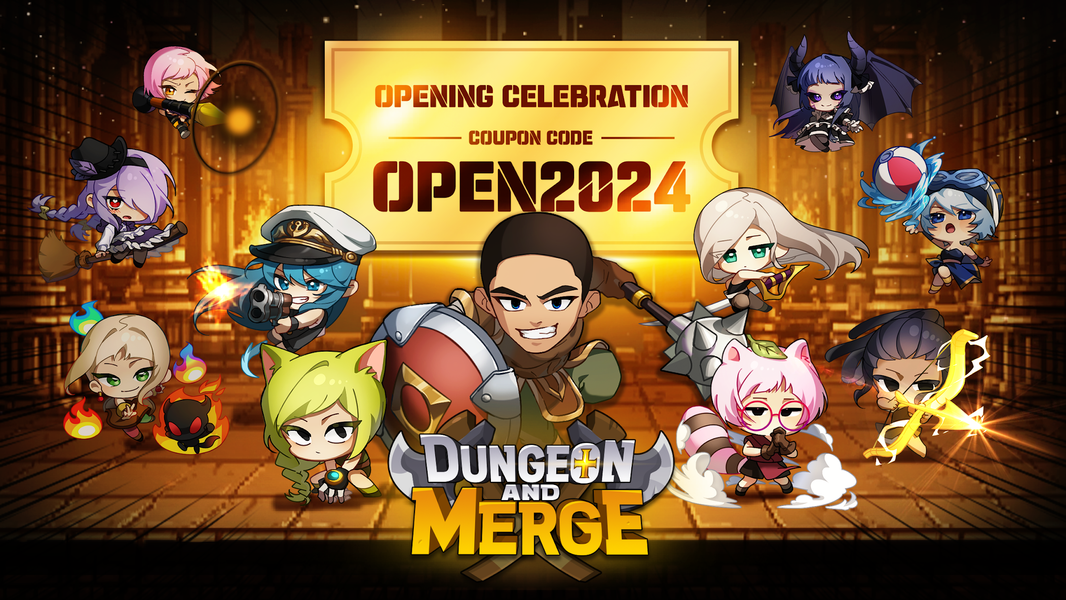 Dungeon and Merge : Idle RPG - عکس بازی موبایلی اندروید