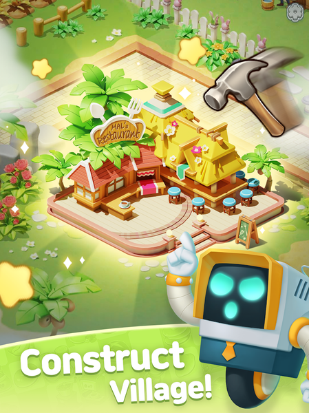 Merge Town: Puzzle&Story - Gameplay image of android game