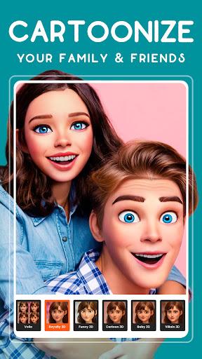 Voila AI Artist Cartoon Filter - عکس برنامه موبایلی اندروید