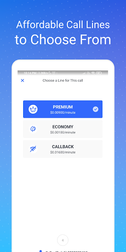 WePhone: WiFi Phone Call &Text - Image screenshot of android app