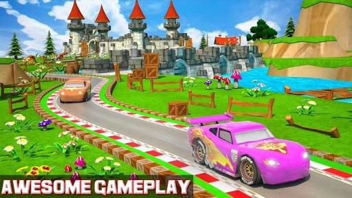 Super Kids Fast Lightning Car Racing - عکس بازی موبایلی اندروید