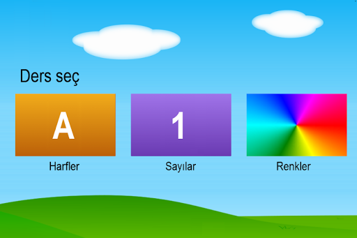 Türkçe Harfler Sayılar Renkler - Image screenshot of android app