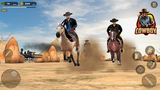 West Cowboy Horse Riding Game - عکس بازی موبایلی اندروید