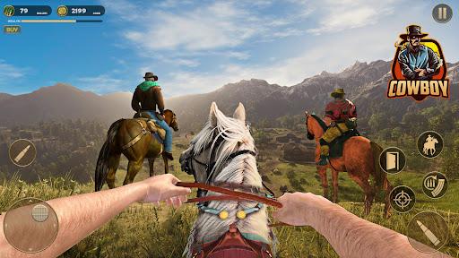 West Cowboy Horse Riding Game - عکس بازی موبایلی اندروید