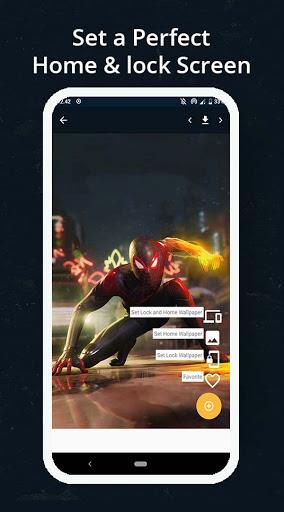 🕷️ Black Spider Superhero Wallpaper HD Offline - Image screenshot of android app