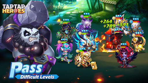 Taptap Heroes:ldle RPG - Gameplay image of android game