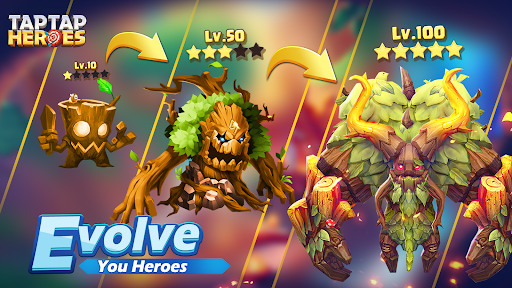 Taptap Heroes:ldle RPG - Gameplay image of android game