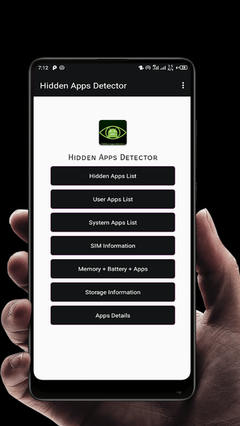 Hidden Apps Finder- Spy Apps D - عکس برنامه موبایلی اندروید