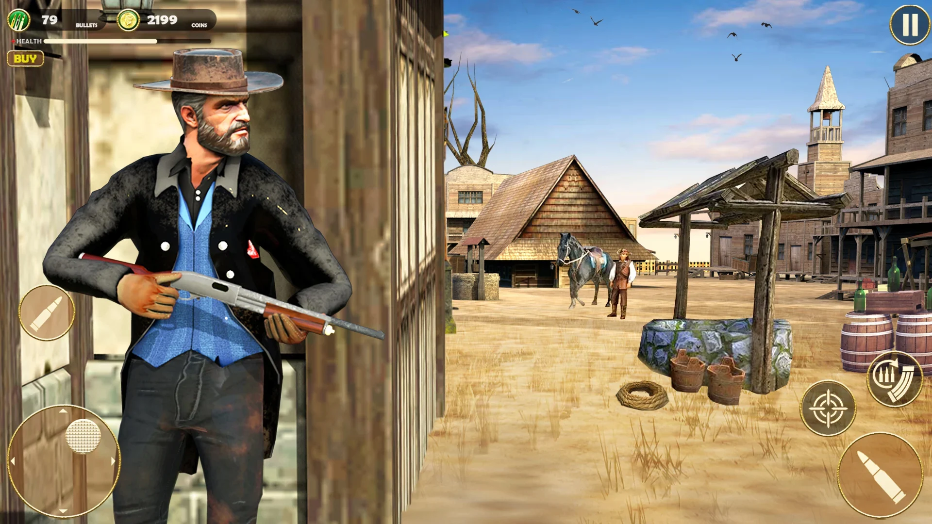 بازی West Cowboy Game : Horse Game - دانلود | بازار