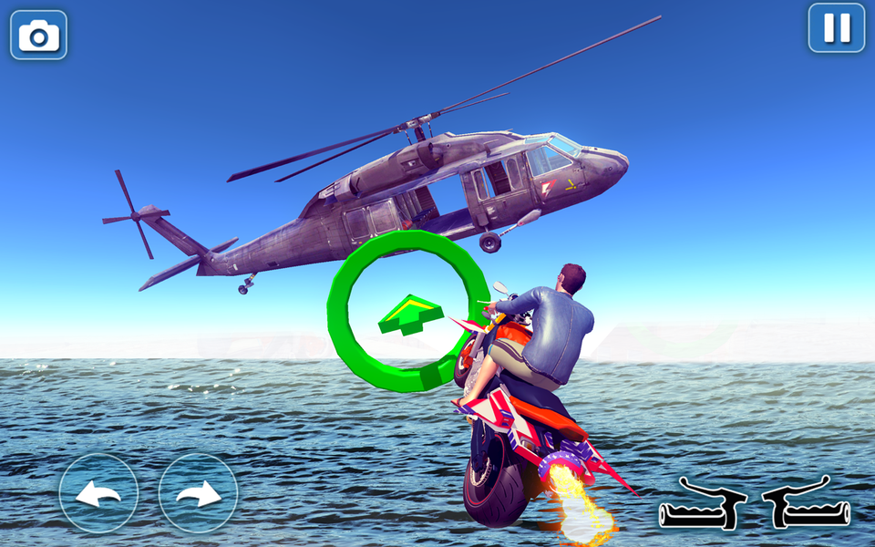 Impossible Mega Ramp Moto Bike - Image screenshot of android app