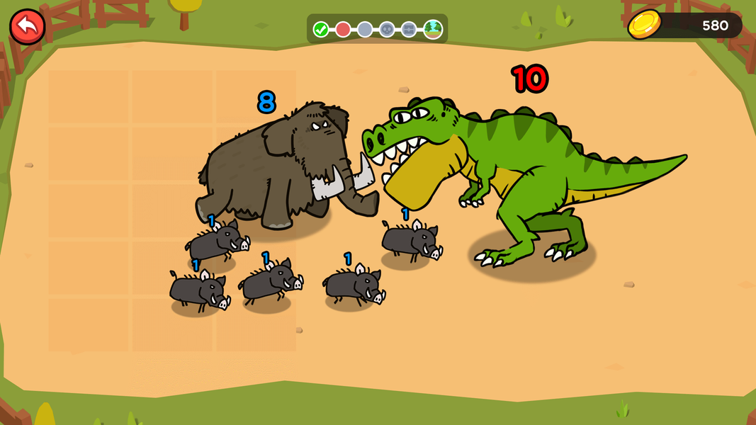 Merge Animals-My Perfect Zoo - Gameplay image of android game