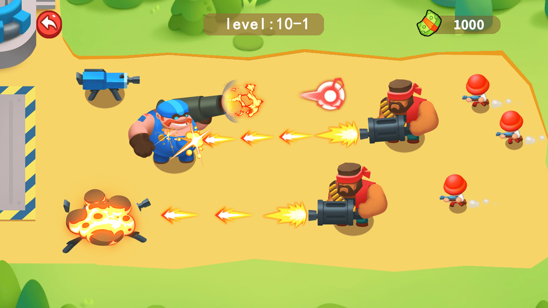 Merge Army:World war - عکس بازی موبایلی اندروید