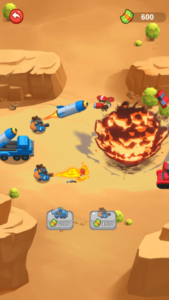 Merge Army:World war۲ - عکس بازی موبایلی اندروید