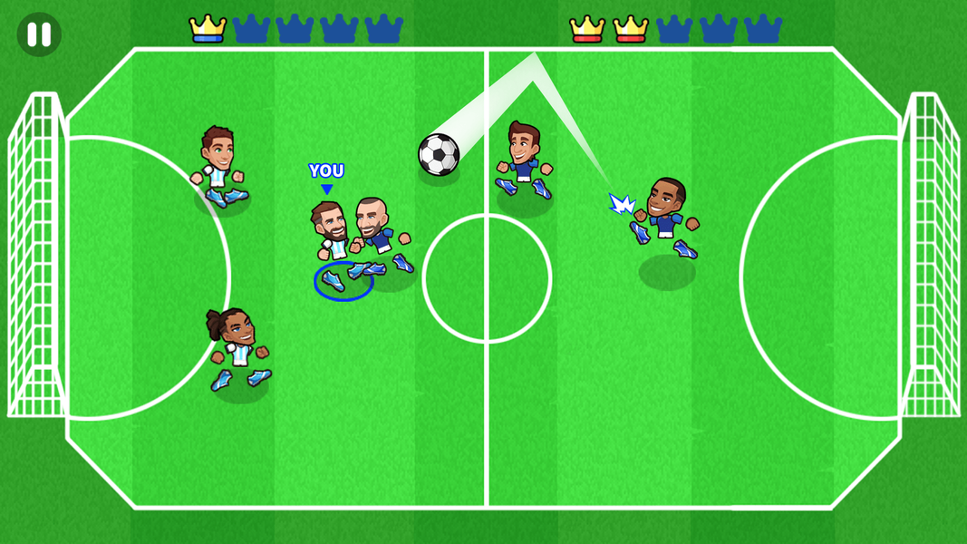 Mini football - Mobile Soccer - عکس بازی موبایلی اندروید