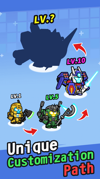 Merge Robot:Mech Game - عکس بازی موبایلی اندروید