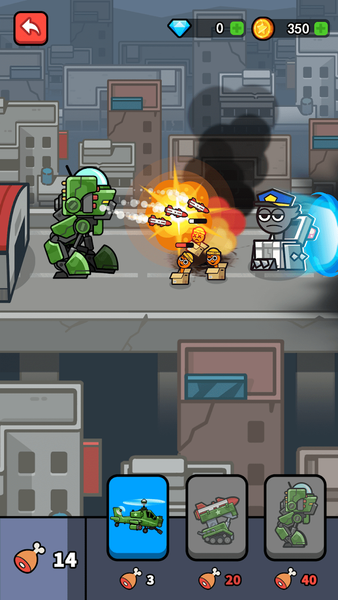 Evolving Warriors - عکس بازی موبایلی اندروید