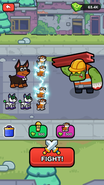 Z World Merge: I am Hero - Gameplay image of android game