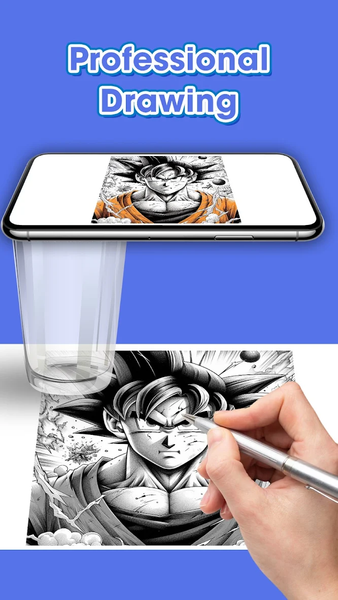 Draw Anime - AR Drawing Sketch - عکس برنامه موبایلی اندروید