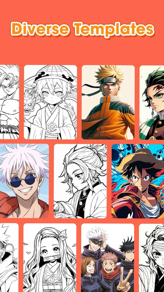 Draw Anime - AR Drawing Sketch - عکس برنامه موبایلی اندروید