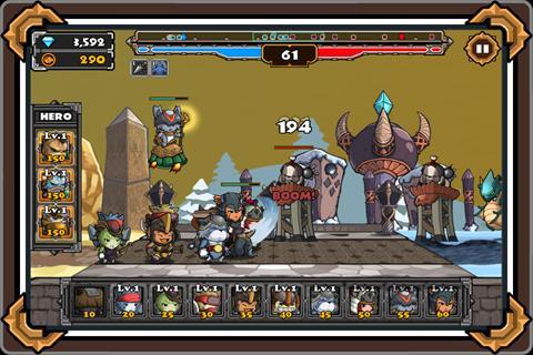 Cat War2 - Gameplay image of android game