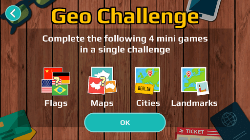 Geo Challenge - World Geography Quiz Game - Image screenshot of android app