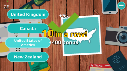 Geo Challenge - عکس برنامه موبایلی اندروید