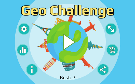 Geo Challenge - عکس برنامه موبایلی اندروید